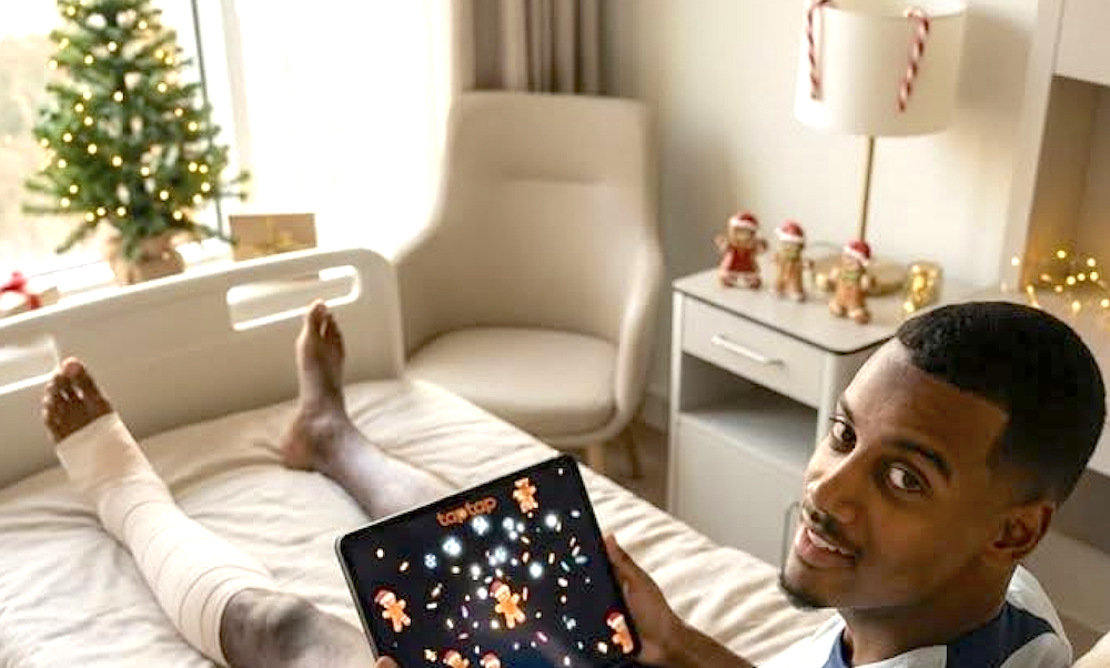 Isak tackar fansen för stödet