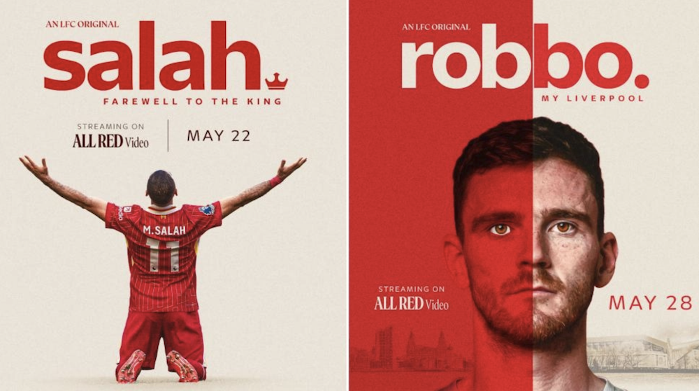 Klubben hedrar Salah och "Robbo" med två nya filmer