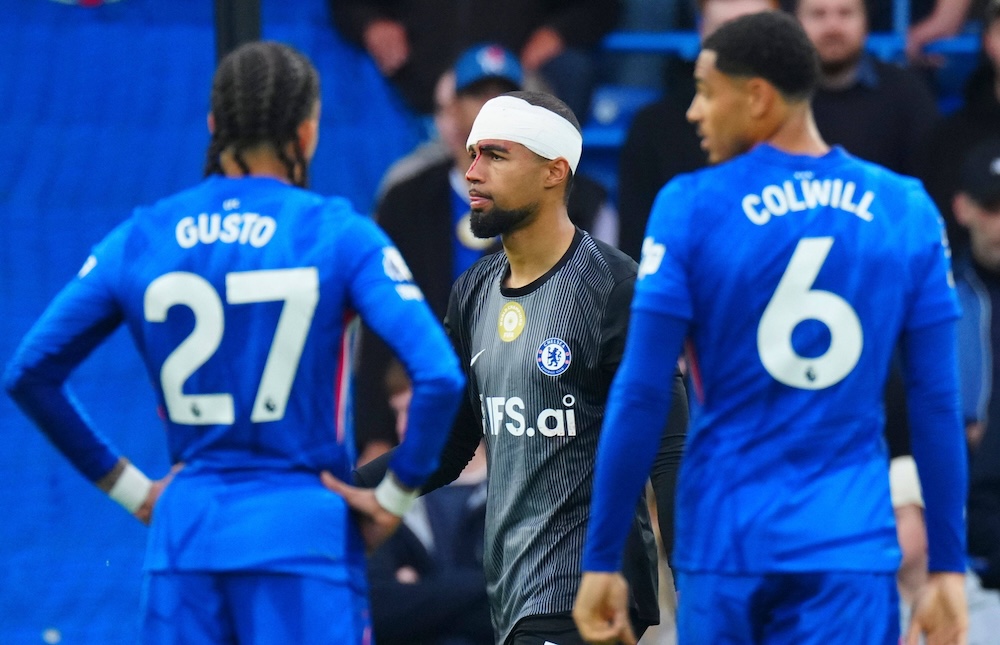 Chelsea riskerar sakna sex spelare på lördag